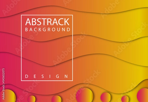 Obraz abstract background with hearts