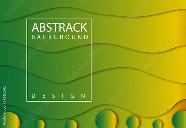 Obraz abstract background calor green