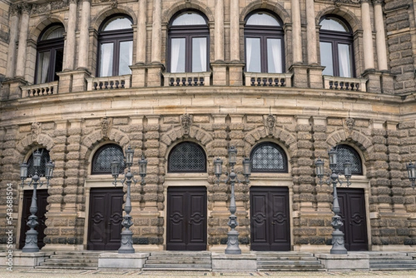 Obraz Dresden opera house