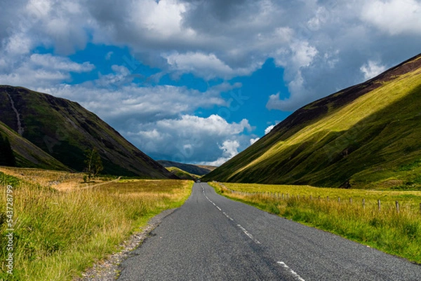 Obraz road to the mountains