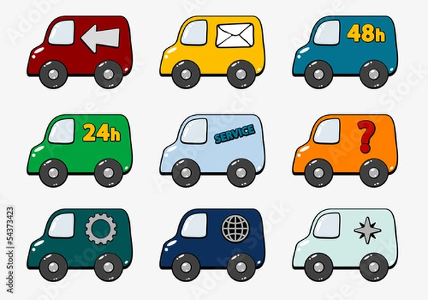 Fototapeta transports