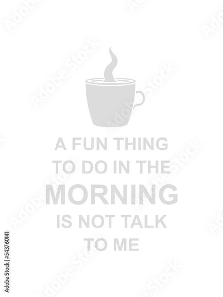 Obraz not talk to me 