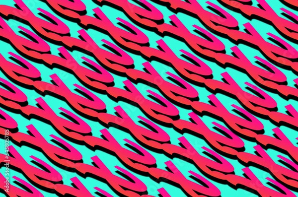 Obraz seamless pattern with zebra design