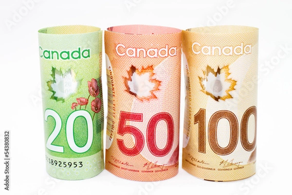 Obraz Canada money