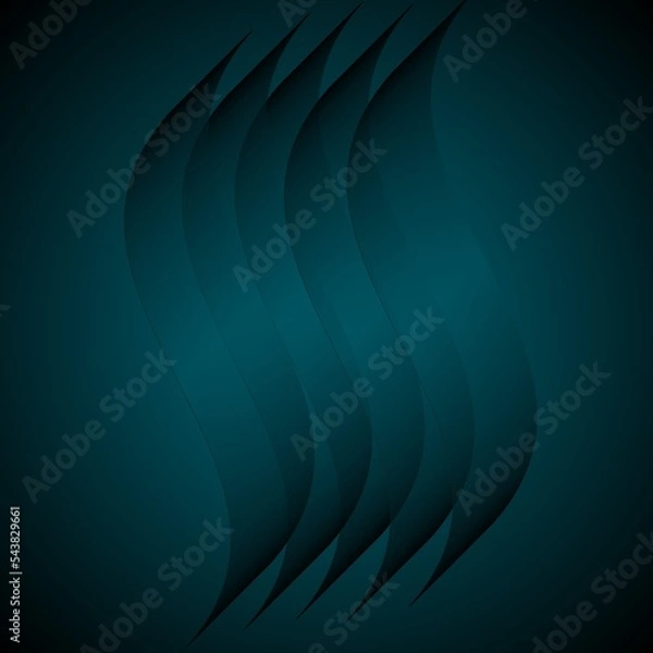 Fototapeta Dark blue abstract background 