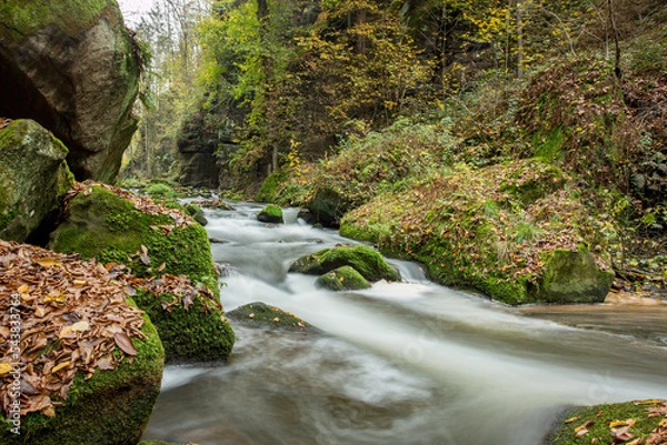 Fototapeta Wasserfall, Bach, Fluss