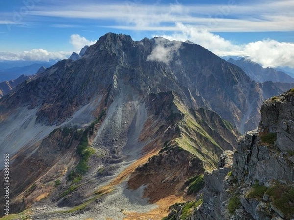 Obraz 晩秋の大キレット
