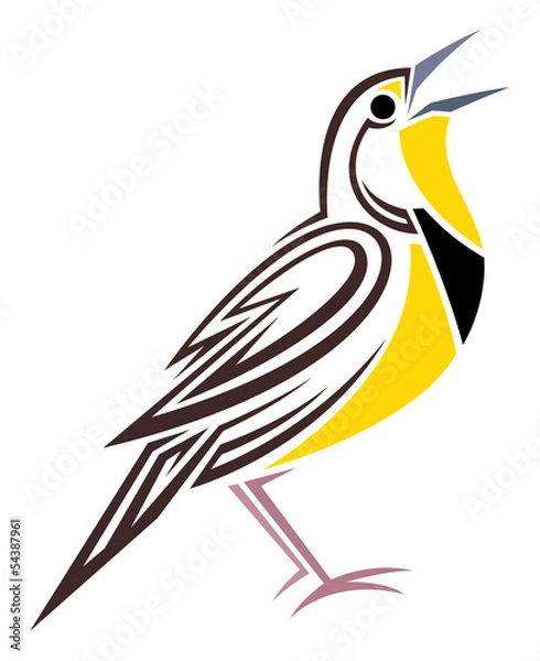 Fototapeta Meadowlark