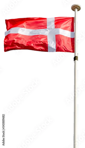 Fototapeta danish flag