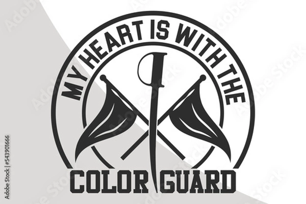Obraz Color Guard Quotes Single | Color Guard Mom Svg | Color Guard Svg | Color Guard Dad Svg | Live Love Color Guard | Eps | Cut file 