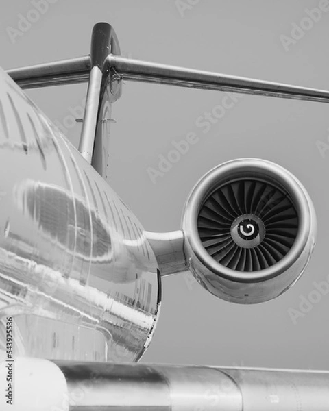 Obraz engine of a plane