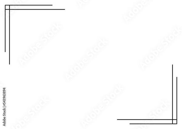 Fototapeta border for frame for text