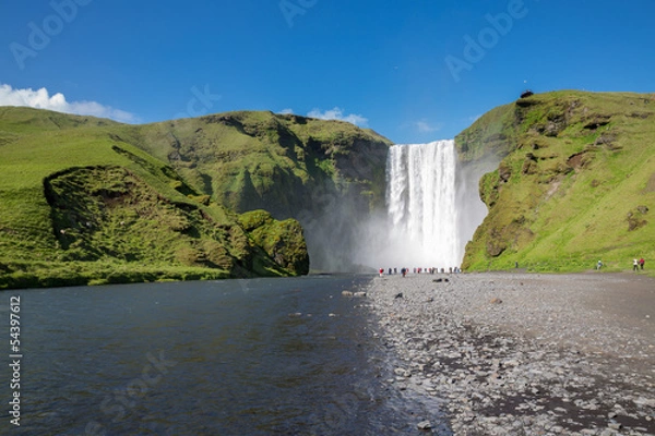 Fototapeta Wodospad Skogafoss