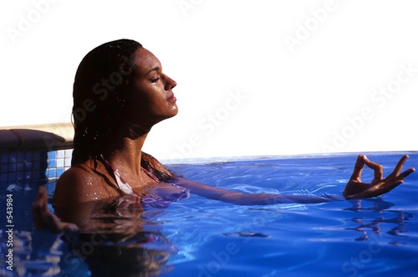 Obraz zen dans l'eau