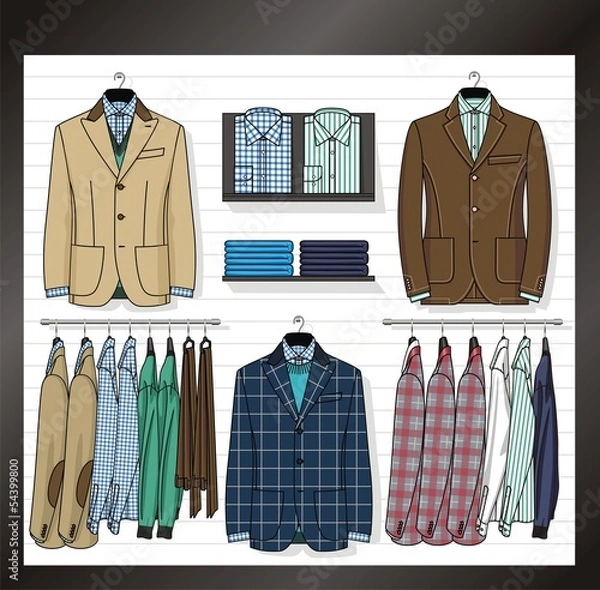 Obraz Shop show-window
