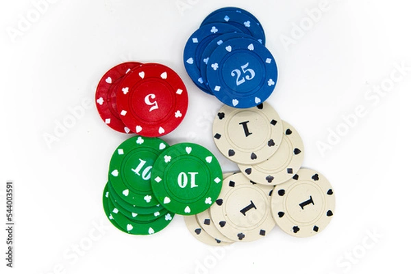 Obraz poker chips