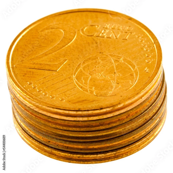 Obraz pièces 2 cent euro
