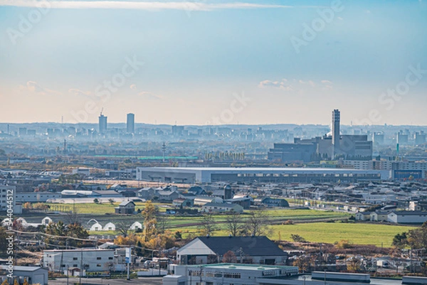 Fototapeta 秋のモエレ沼公園の風景