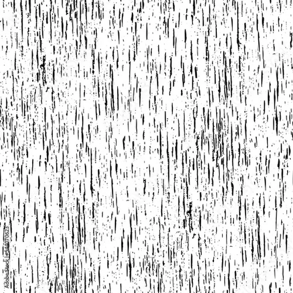 Obraz Ink hatch and strokes seamless pattern. Grunge surface vector texture looking like birch bark, papyrus, rain, ripples on the water. Texture background template.