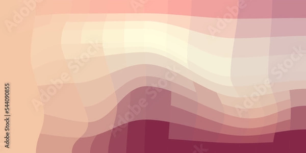 Obraz Colorful abstract gradient Red Pink romantic consisting of rectangles. Spectral dynamic background of square shape. Geometric collection. Vector. 