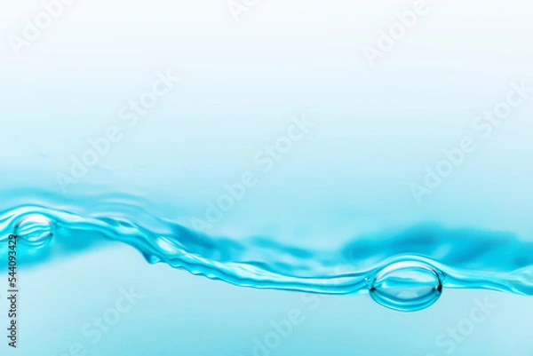 Obraz blurred water wave for background