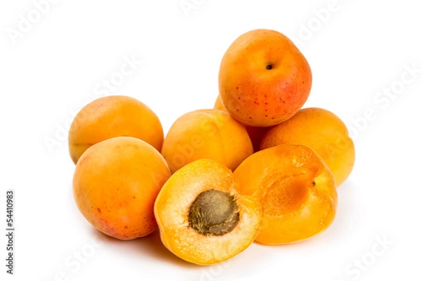 Fototapeta ripe apricots
