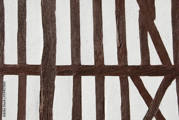 Obraz Mur à pans de bois