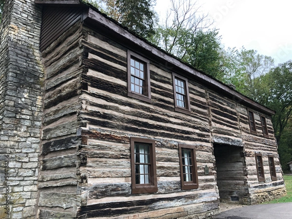 Obraz old abandoned house
