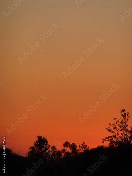 Obraz Crépuscule sur Marrakech 