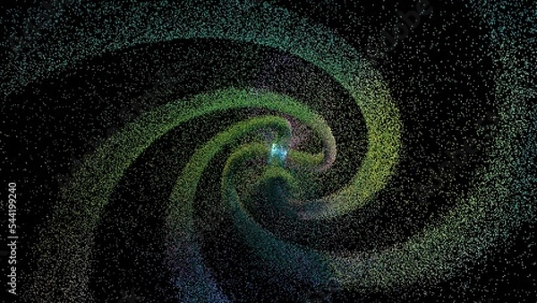 Fototapeta abstract background with spiral