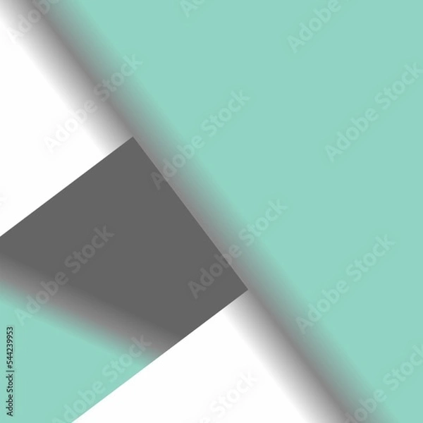 Fototapeta Abstract background image of white and mint colour combination