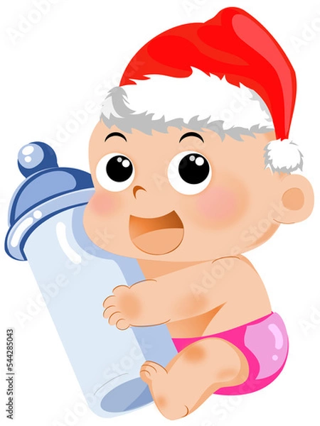 Obraz santa claus cartoon