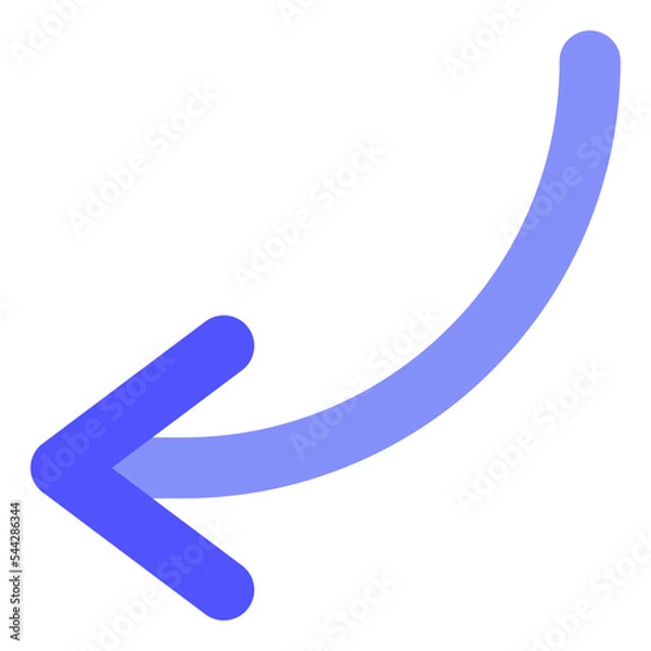 Fototapeta decrease arrow interface direction pointer selection icon