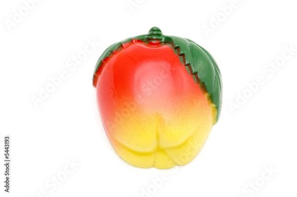 Obraz object on white - magnet- fruit and vegetables
