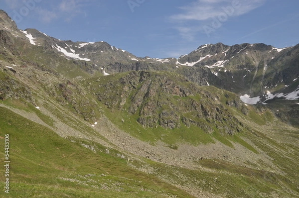 Obraz Am Murmeltierweg bei Serfaus