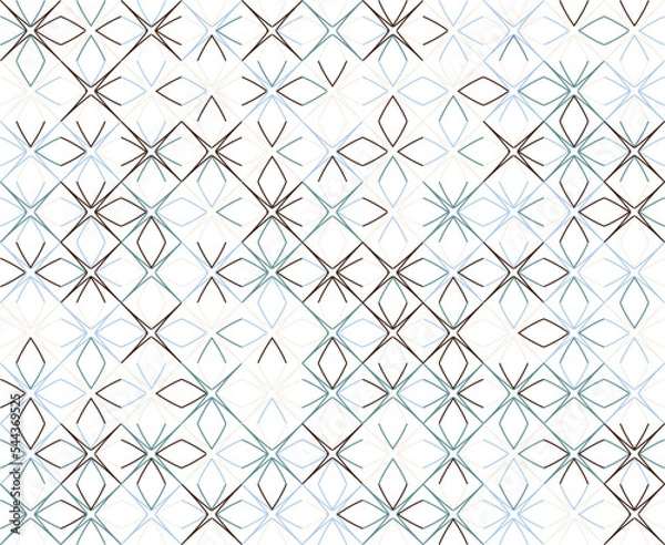Obraz Beautiful and colorful vector pattern. Seamless vector pattern. Textile and fabric pattern. Simple and Stylish pattern.