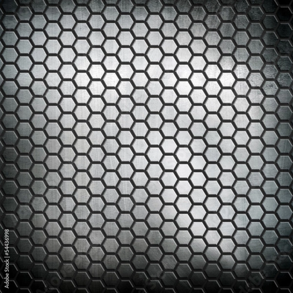 Obraz metal grid background