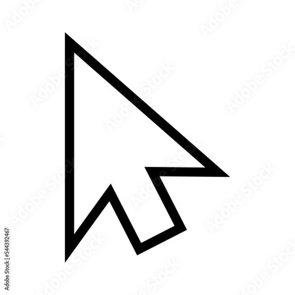 Fototapeta cursor icon vector logo template