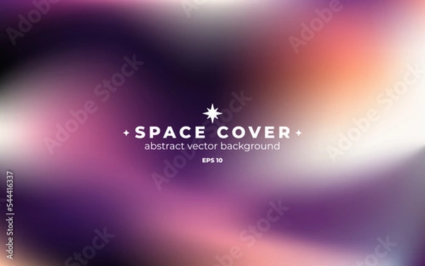 Fototapeta Multicolored vector gradient background for page design