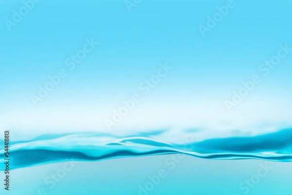 Obraz blurred water wave for background