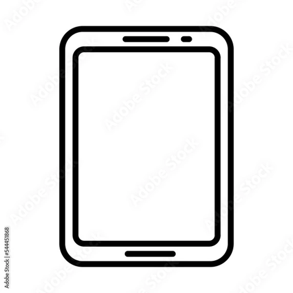 Obraz Ipad, Tablet Icon Logo Design Vector Template Illustration Sign And Symbol Pixels Perfect