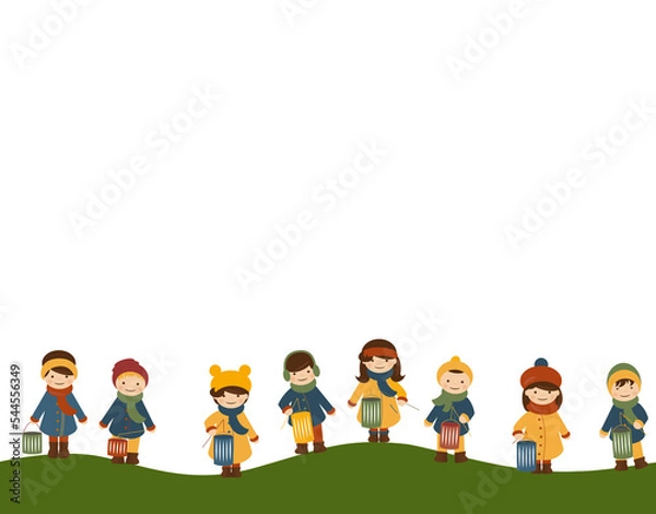 Obraz Laternenumzug St. Martin