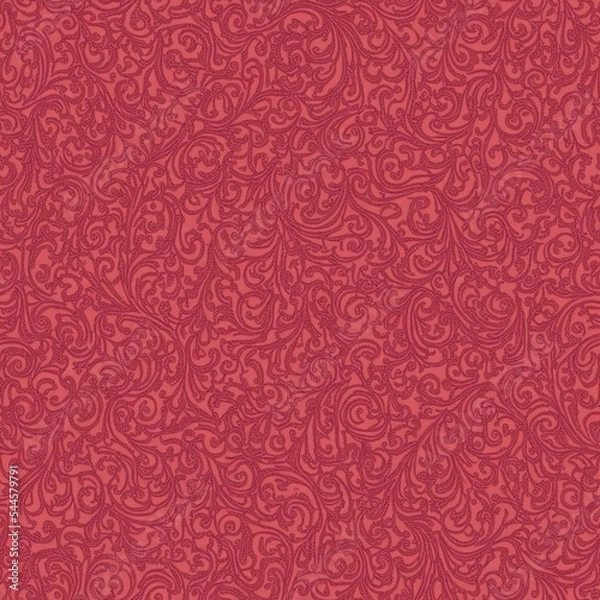 Obraz Beautiful Tiled Repeating Pattern in a Vintage Art Nouveau Style