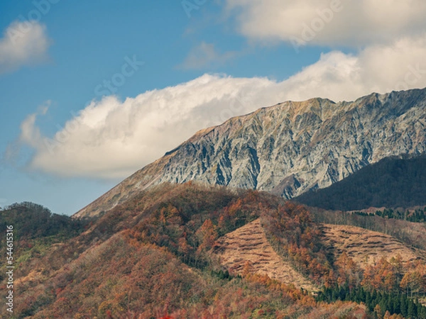 Fototapeta 蒜山　鬼女台展望休憩所　大山