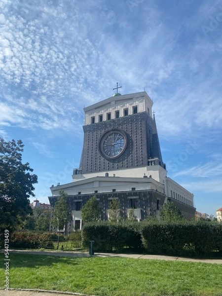 Fototapeta clock tower in praque