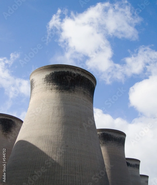 Obraz cooling towers