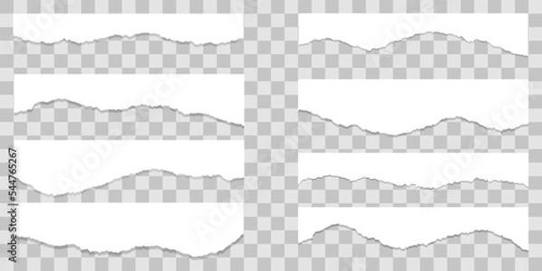 Obraz 破れた　紙　セット
