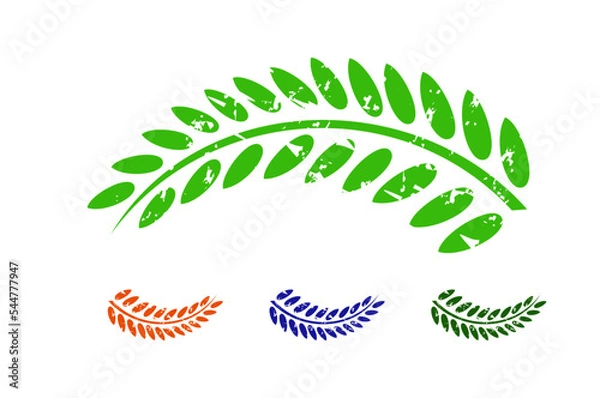 Obraz  grunge  laurel wreath