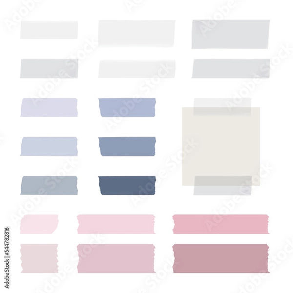 Obraz 꾸밈 마스킹테이프 라벨 세트  B-03