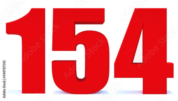 Fototapeta 154 number